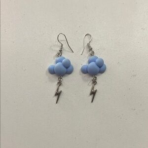 Thunderstorm earrings